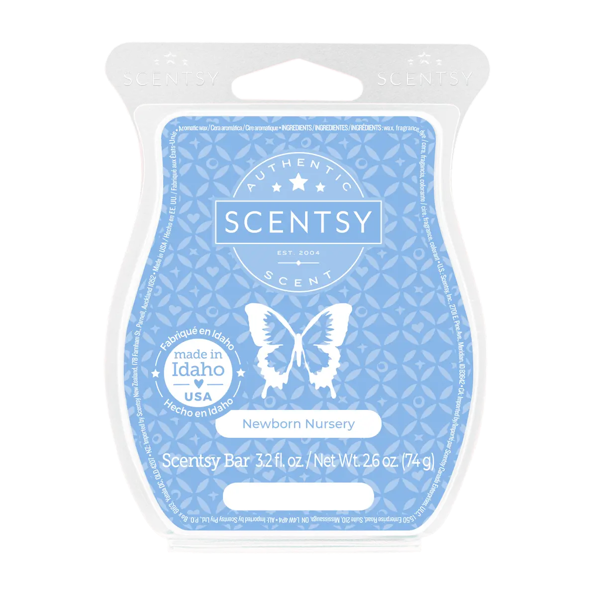 Newborn Nursery Scentsy Bar
