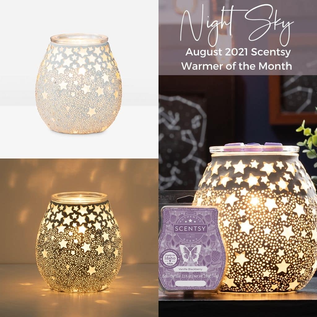 Night Sky Scentsy Warmer Incandescent.Scentsy.us