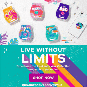 NO LIMITS SCENTSY WAX COLLECTION