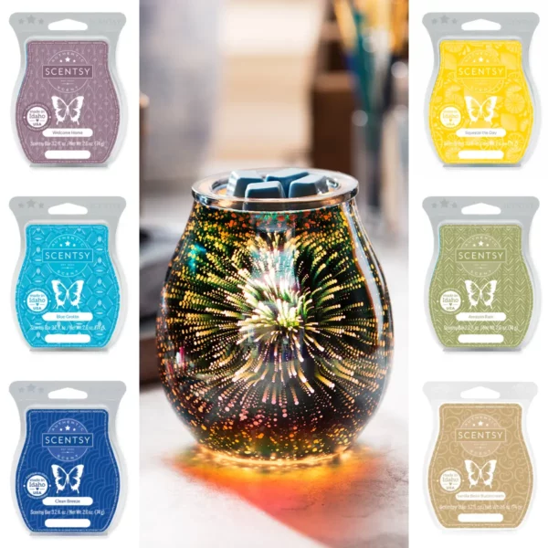 Nova Scentsy Warmer & Wax Bundle