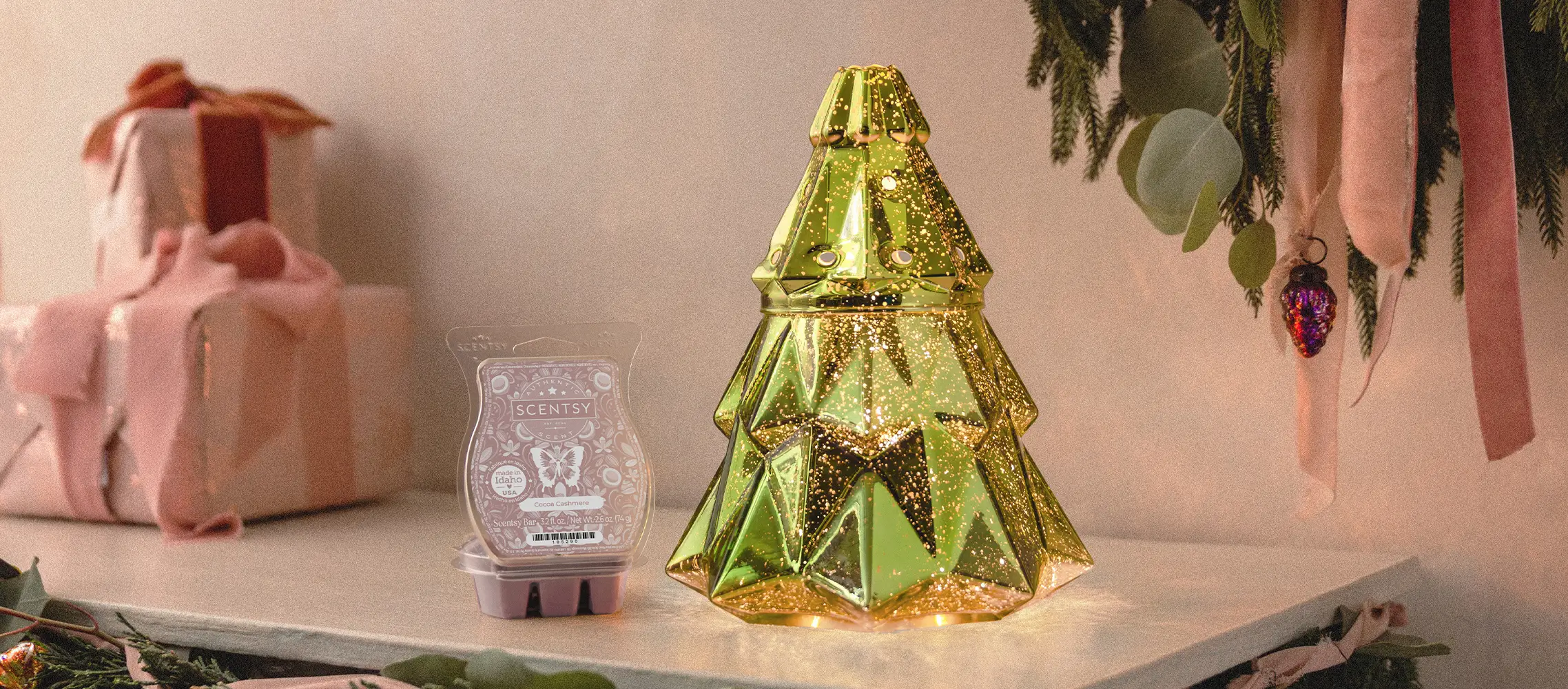 Scentsy November 2025 Warmer of the Month | Light up the Season + Cocoa Cashmere