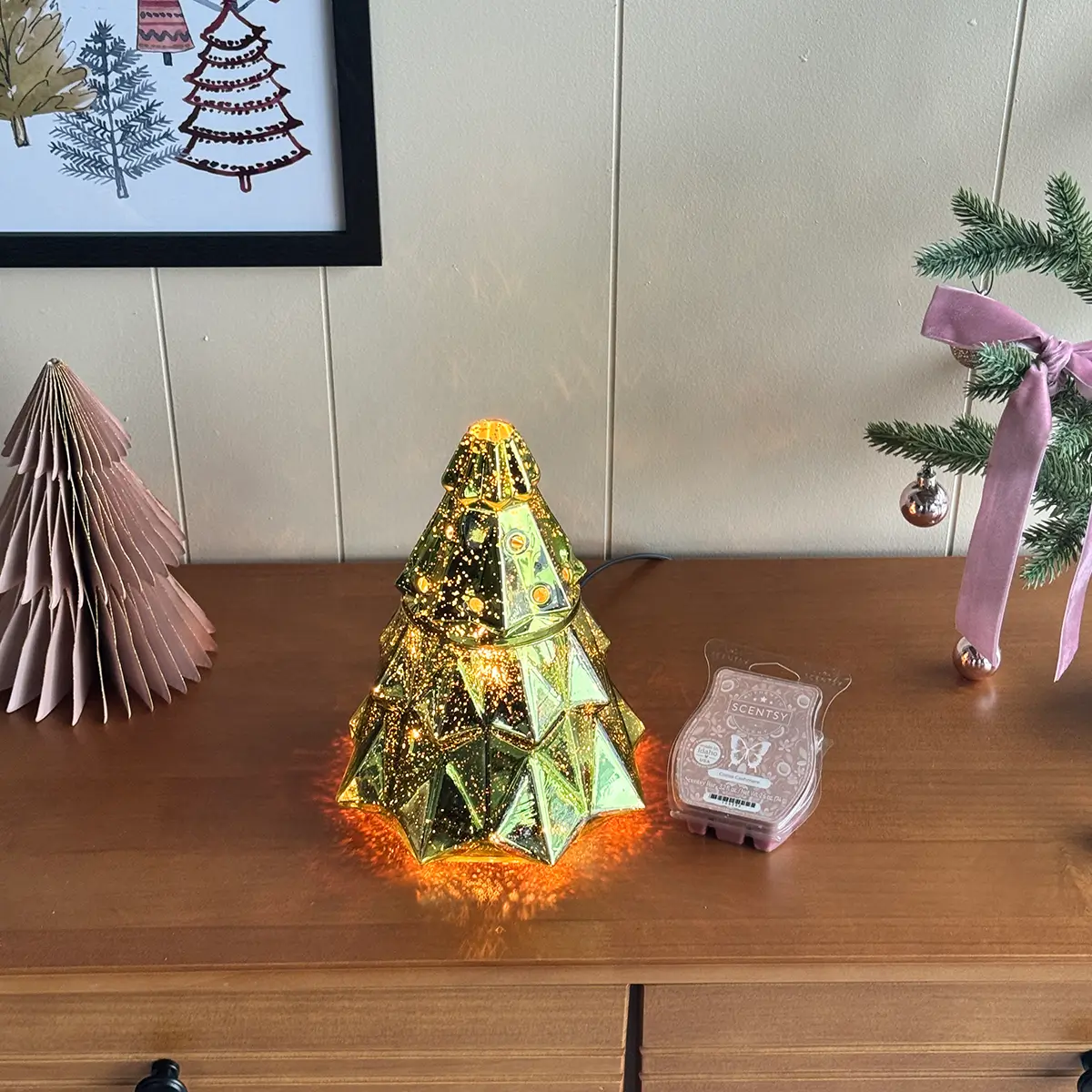 Scentsy November 2025 Warmer of the Month | Light up the Season + Cocoa Cashmere