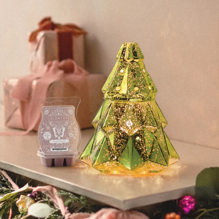 Scentsy November 2025 Warmer of the Month | Light up the Season + Cocoa Cashmere