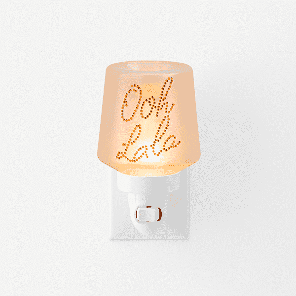 OOH LA LA SCENTSY MINI WARMER GLOW