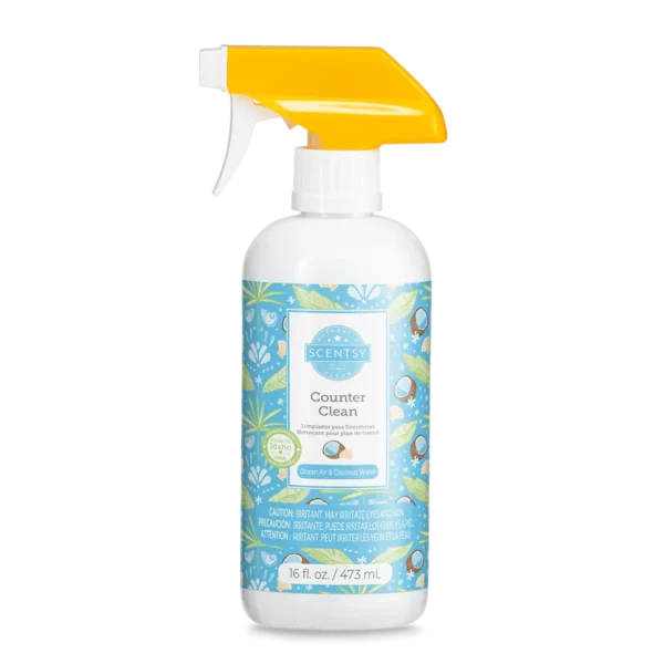 Ocean Air & Coconut Water Scentsy Counter Clean