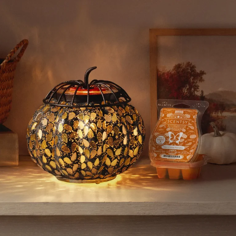 Scentsy October 2025 Warmer of the Month | Golden Gourd + Have S'more Pumpkin