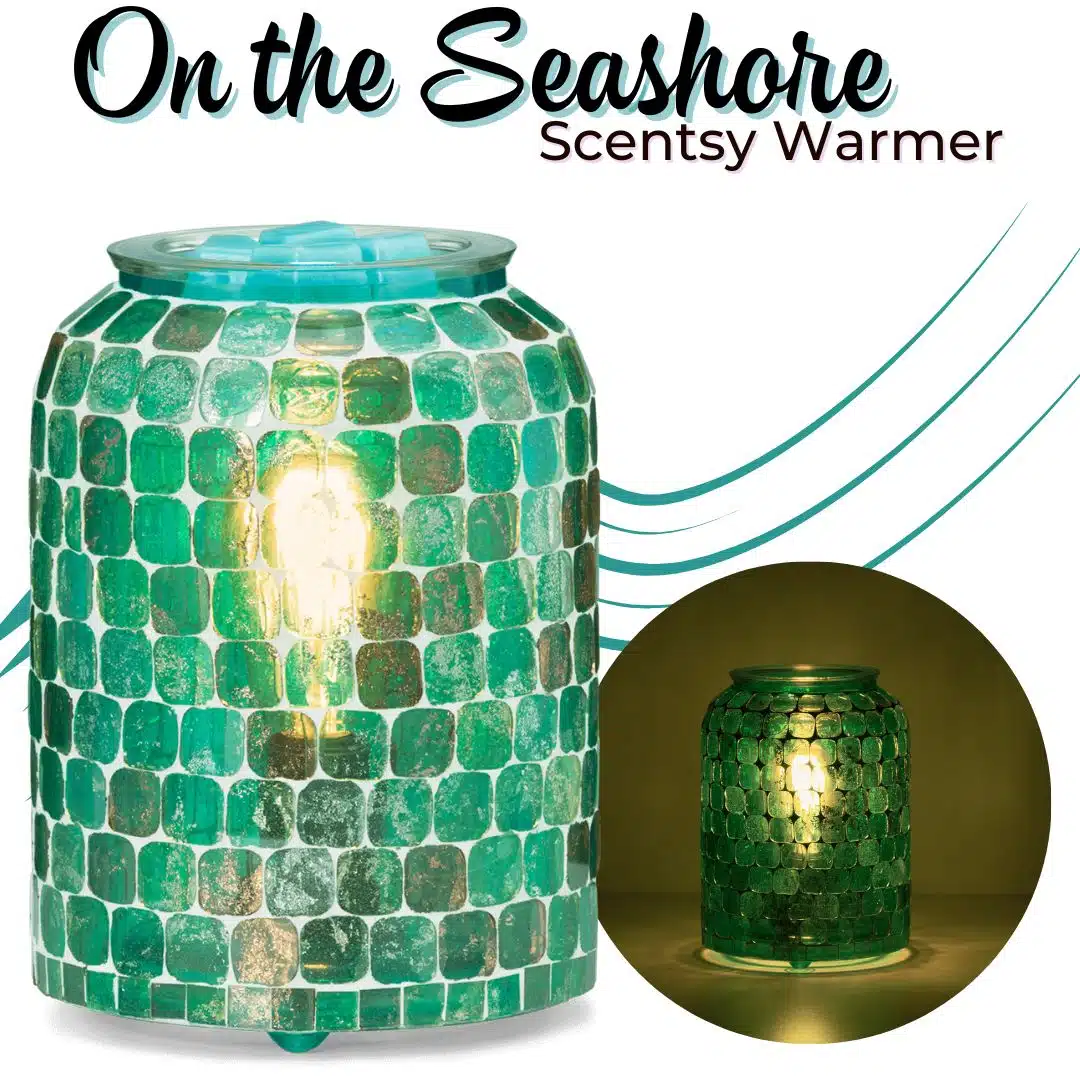 Scentsy June 2023 Warmer & Scent Of The Month On The Seashore