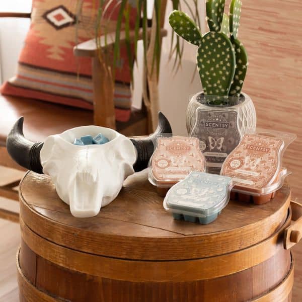 Open Plains Cow Skull Scentsy Warmer