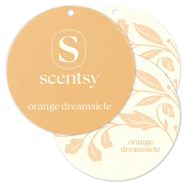 Orange Dreamsicle Scentsy Scent Circle 3 Pack