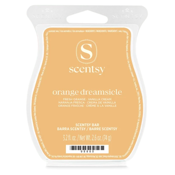 Orange Dreamsicle Scentsy Bar (1) Orange Dreamsicle Scentsy Bar