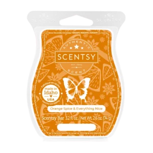 Orange Spice & Everything Nice Scentsy Bar | Holiday 2023