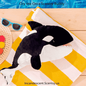 ORY THE ORCA WHALE SCENTSY BUDDY