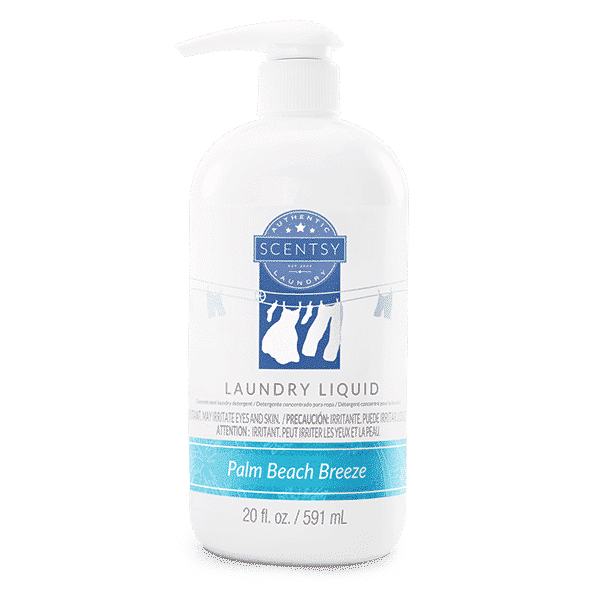 PALM BEACH BREEZE SCENTSY LAUNDRY LIQUID