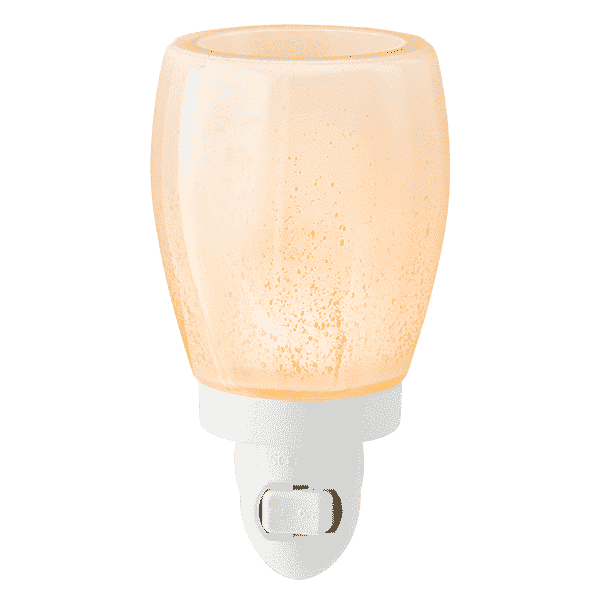 Perfectly Pearl Mini Scentsy Warmer Translucent PERFECTLY PEARL MINI SCENTSY WARMER TRANSLUCENT