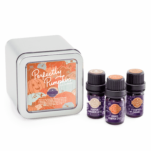 PERFECTLY PUMPKIN SCENTSY OIL PACK