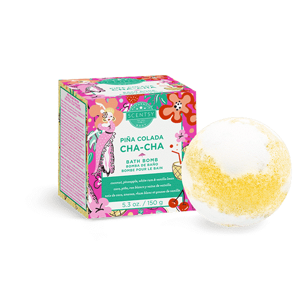 PINA COLADA SCENTSY BATH BOMB