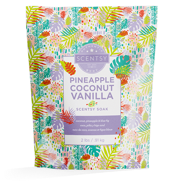 PINEAPPLE COCONUT VANILLA SCENTSY BATH SOAK