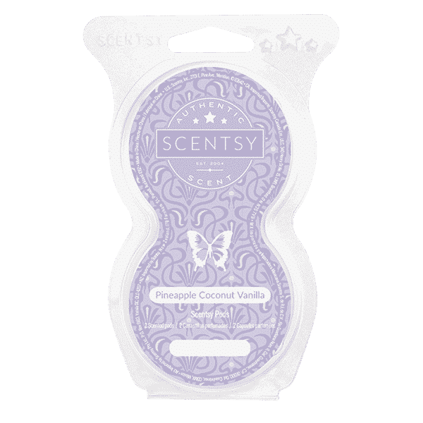 PINEAPPLE COCONUT VANILLA SCENTSY GO PODS