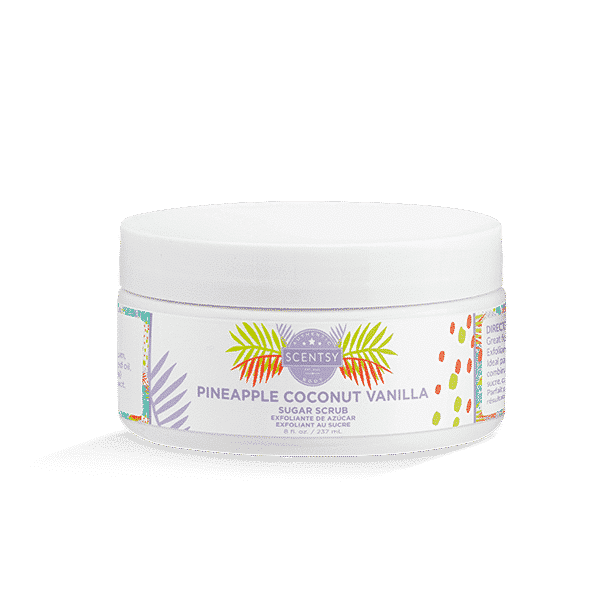 PINEAPPLE COCONUT VANILLA SCENTSY SUGAR SCRUB