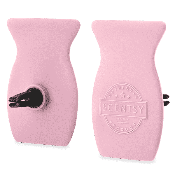 PINK COTTON CAR BAR CLIP