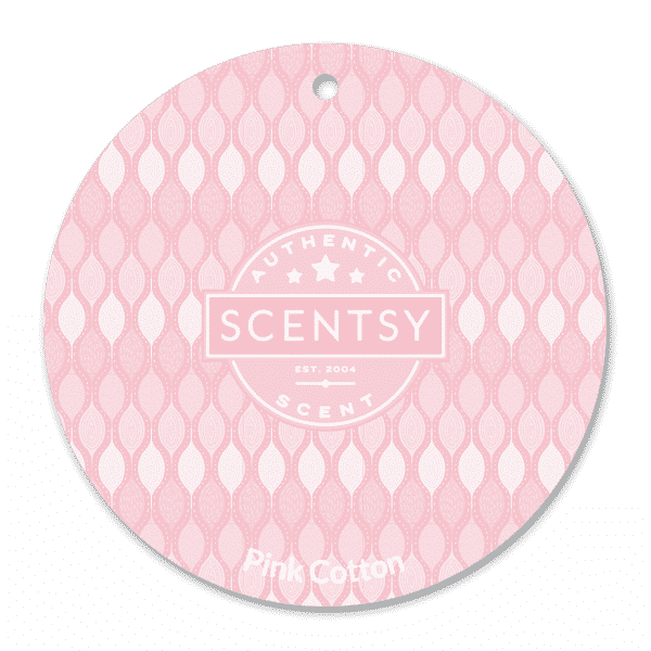 Pink Cotton Scentsy Scent Circle