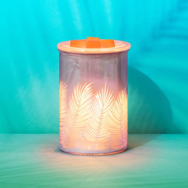 PINK PALM SCENTSY WARMER SUMMER 2021 SCENTSY