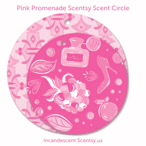 PINK PROMENADE SCENTSY SCENT CIRCLE