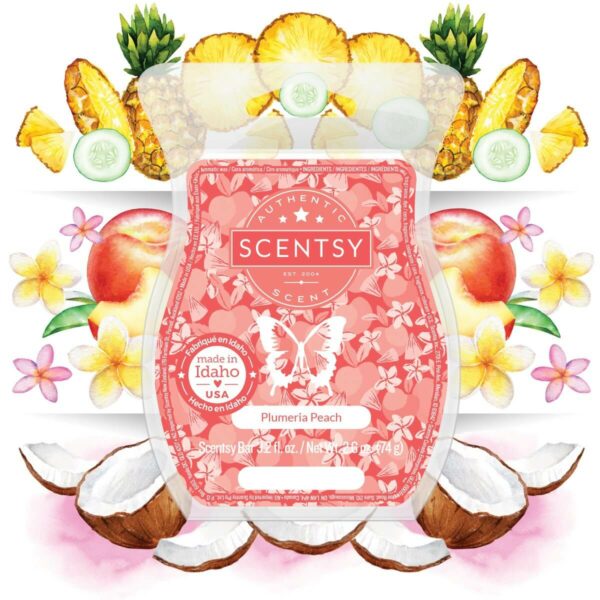 NEW! Plumeria Peach Scentsy Bar | Incandescent.Scentsy.us
