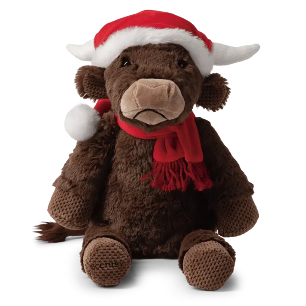 Jolly Ol' Saint Moo Highland Cow Scentsy Buddy