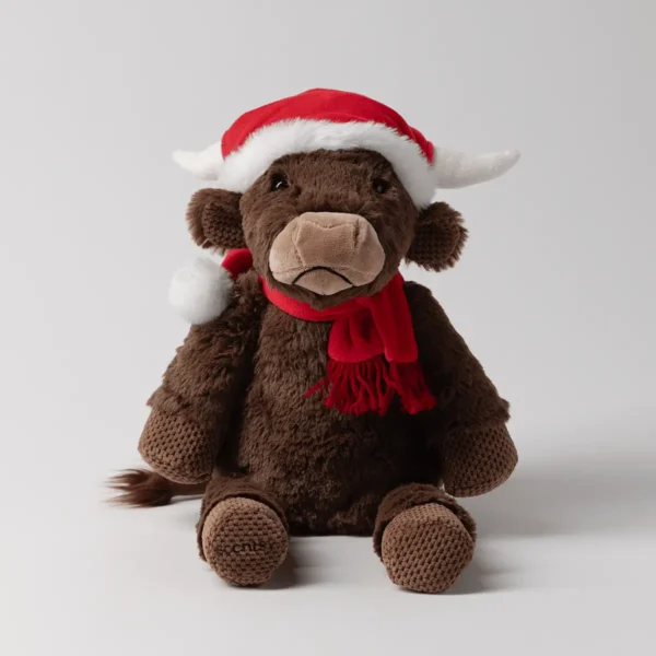Jolly Ol' Saint Moo Highland Cow Scentsy Buddy