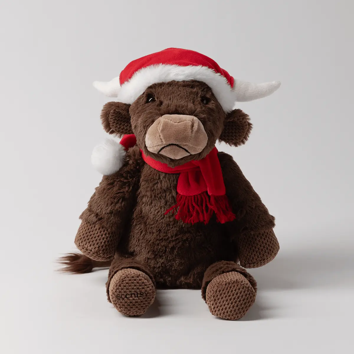 Jolly Ol' Saint Moo Highland Cow Scentsy Buddy