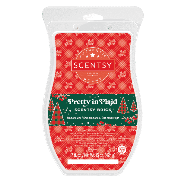Pretty In Plaid Scentsy Brick PRETTY IN PLAID SCENTSY BRICK