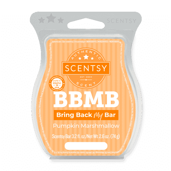 PUMPKIN MARSHMALLOW SCENTSY BAR