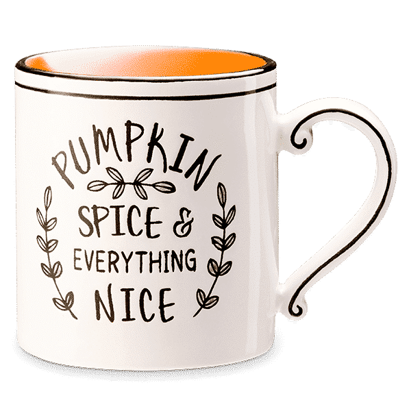 PUMPKIN SPICE EVERYTHING NICE SCENTSY WARMER INCANDESCENT