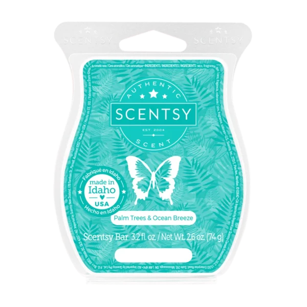 Palm Trees & Ocean Breeze Scentsy Bar