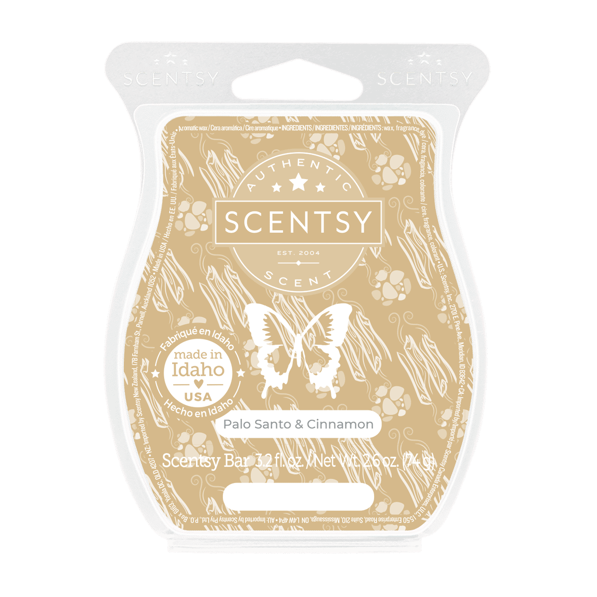 Palo Santo & Cinnamon Scentsy Bar 