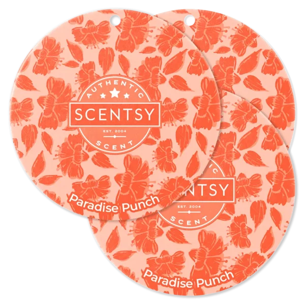 Paradise Punch Scentsy Scent Circle 3 Pack