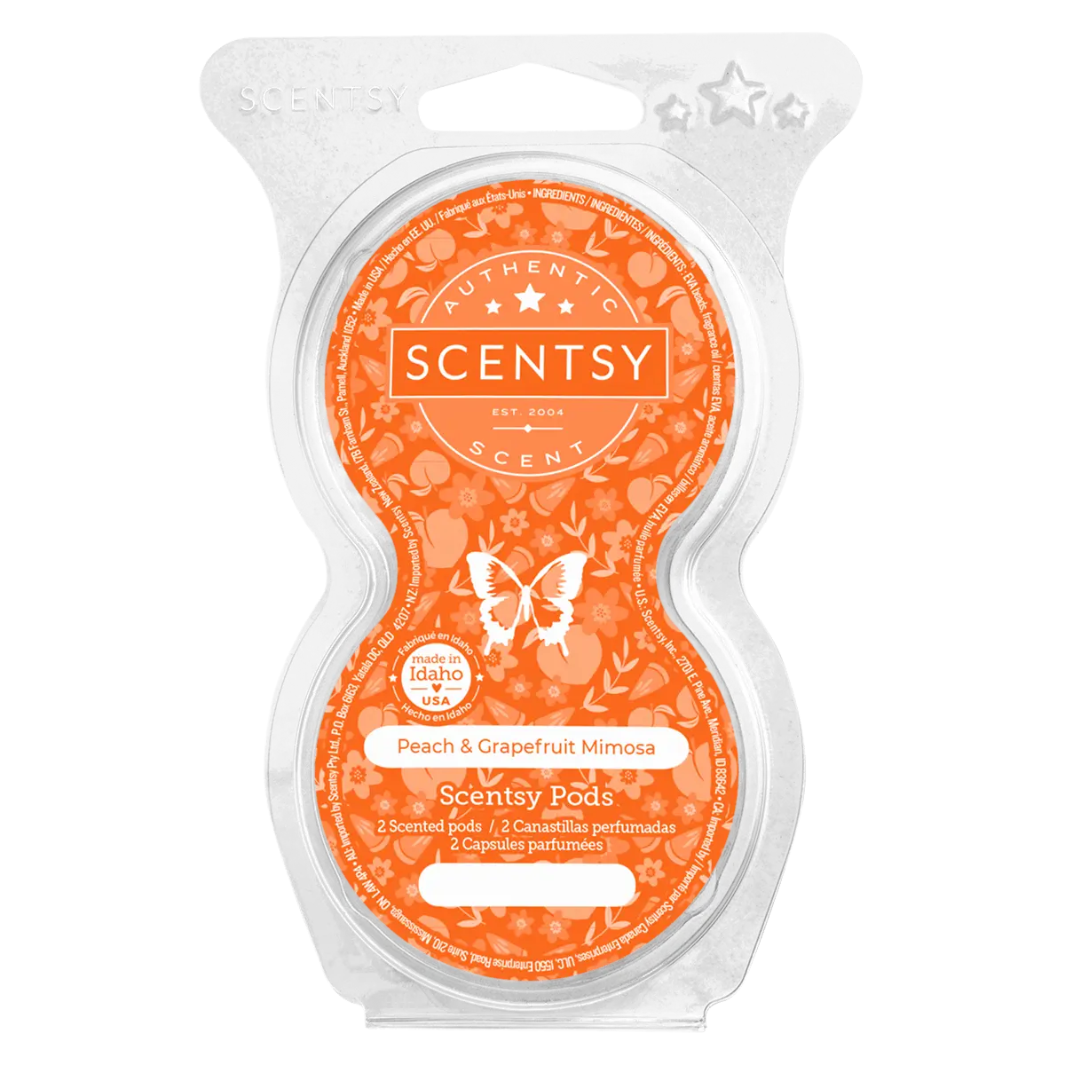 Peach & Grapefruit Mimosa Scentsy Pods