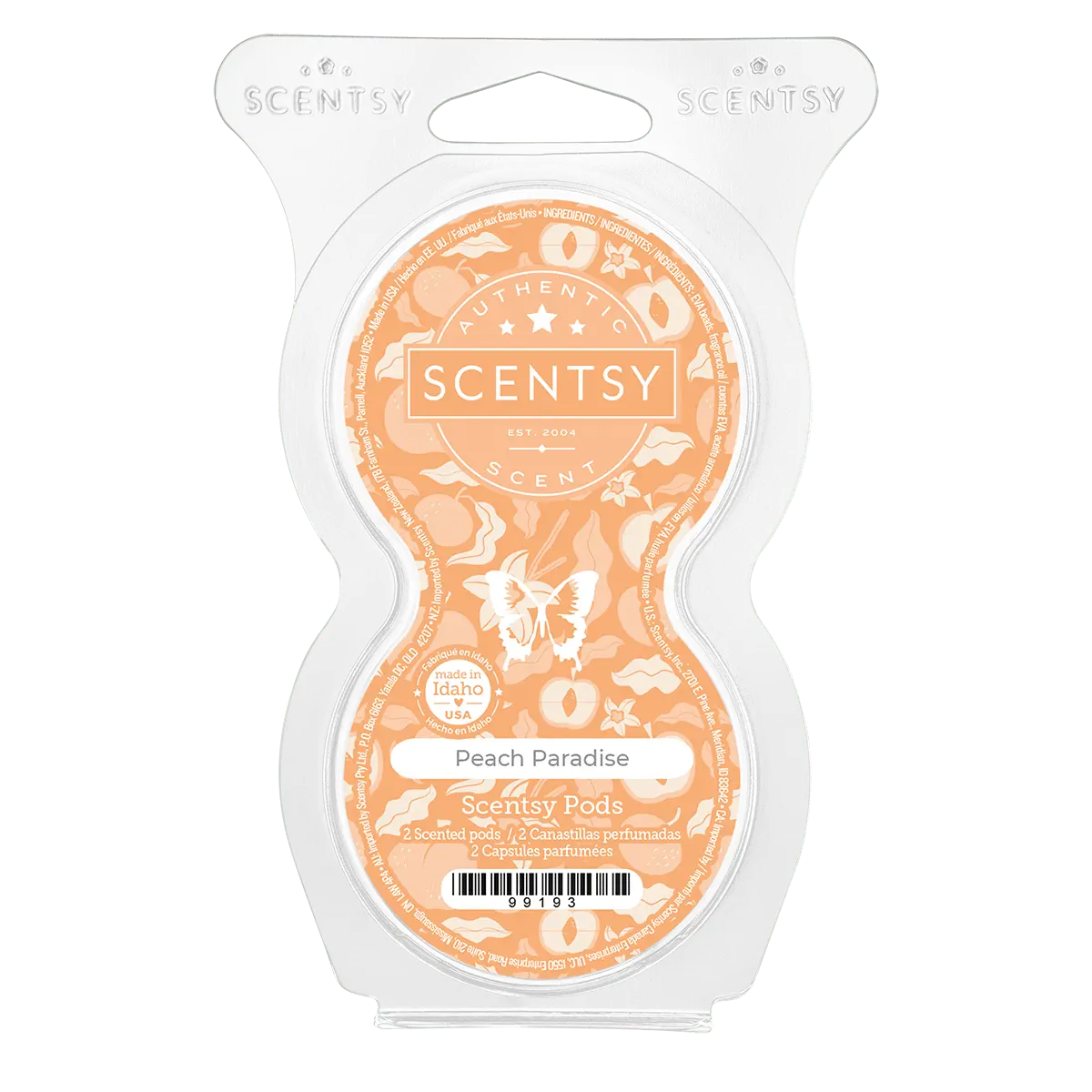 Peach Paradise Scentsy Pods