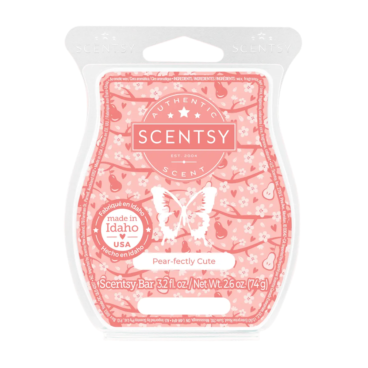 Pearfectly Cute Scentsy Bar Valentine’s Day 2024 Incandescent