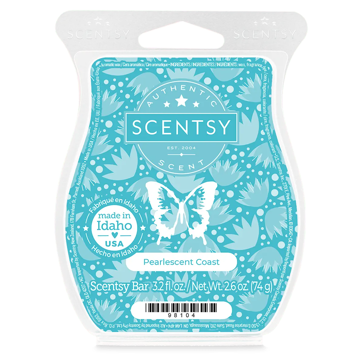 Pearlescent Coast Scentsy Bar