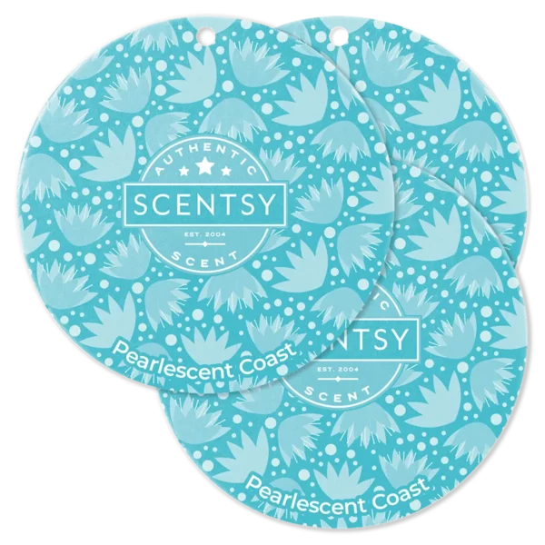 Pearlescent Coast Scentsy Scent Circle 3 Pack