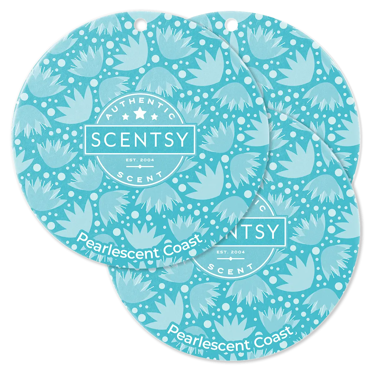 Pearlescent Coast Scentsy Scent Circle 3 Pack