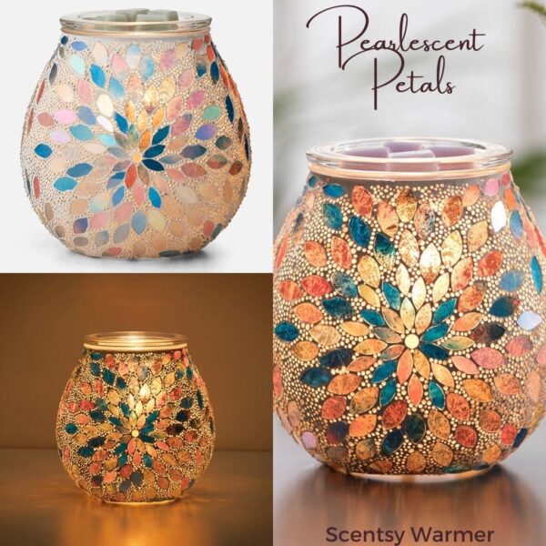 Pearlescent Petals Scentsy Warmer