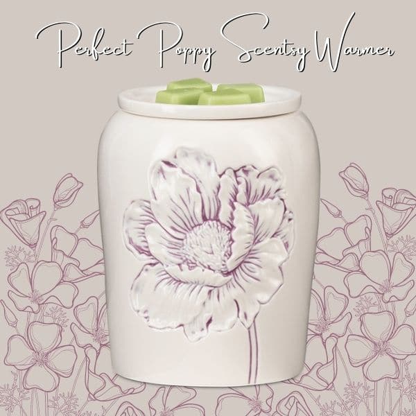 Perfect Poppy Scentsy Warmer 1