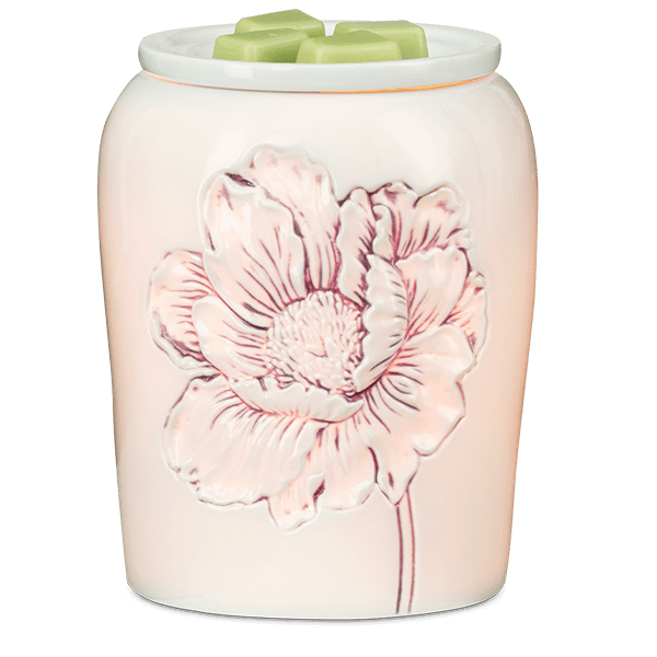 Perfect Poppy Scentsy Warmer glow