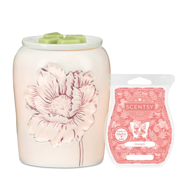 Perfect Poppy Scentsy Warmer Bundle | Mother's Day 2024