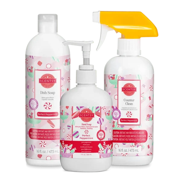 Perfect Peppermint Scentsy Holiday Clean Bundle