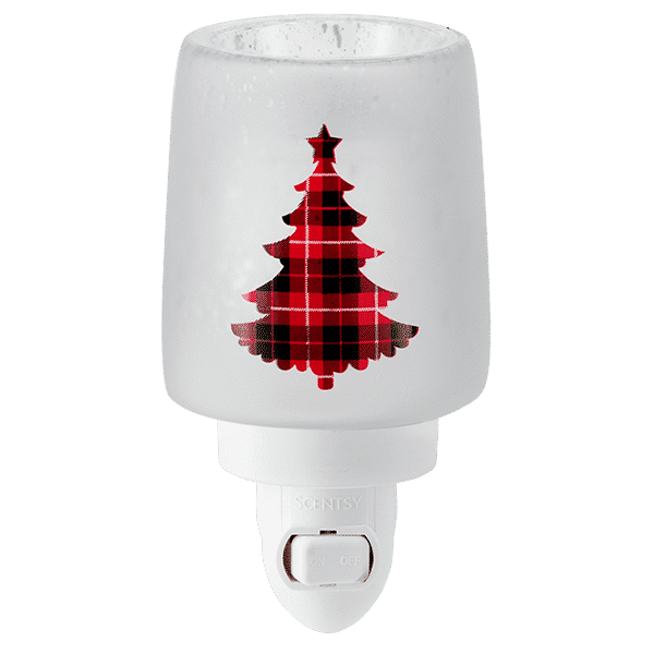 Pine for Plaid Mini Scentsy Warmer 3