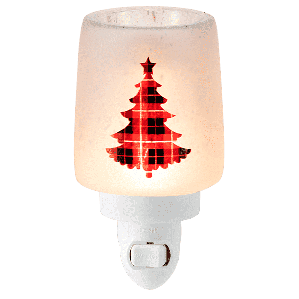 Pine for Plaid Mini Scentsy Warmer 4